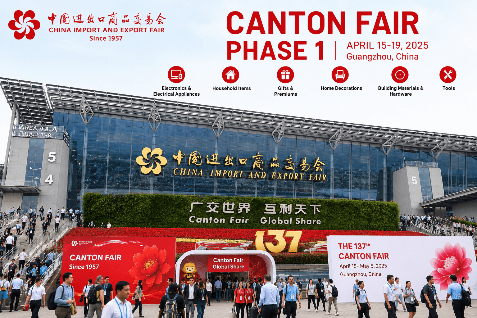 Canton Fair Phase 1 2026: Complete Guide for Electronics, Machinery & Industrial Products