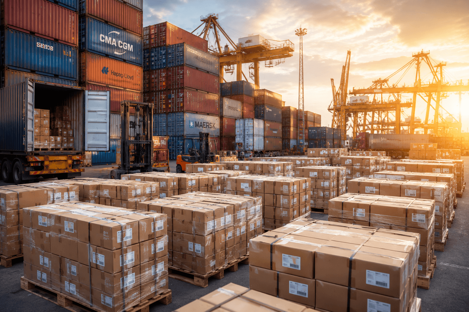 Cargo shipping from China to India